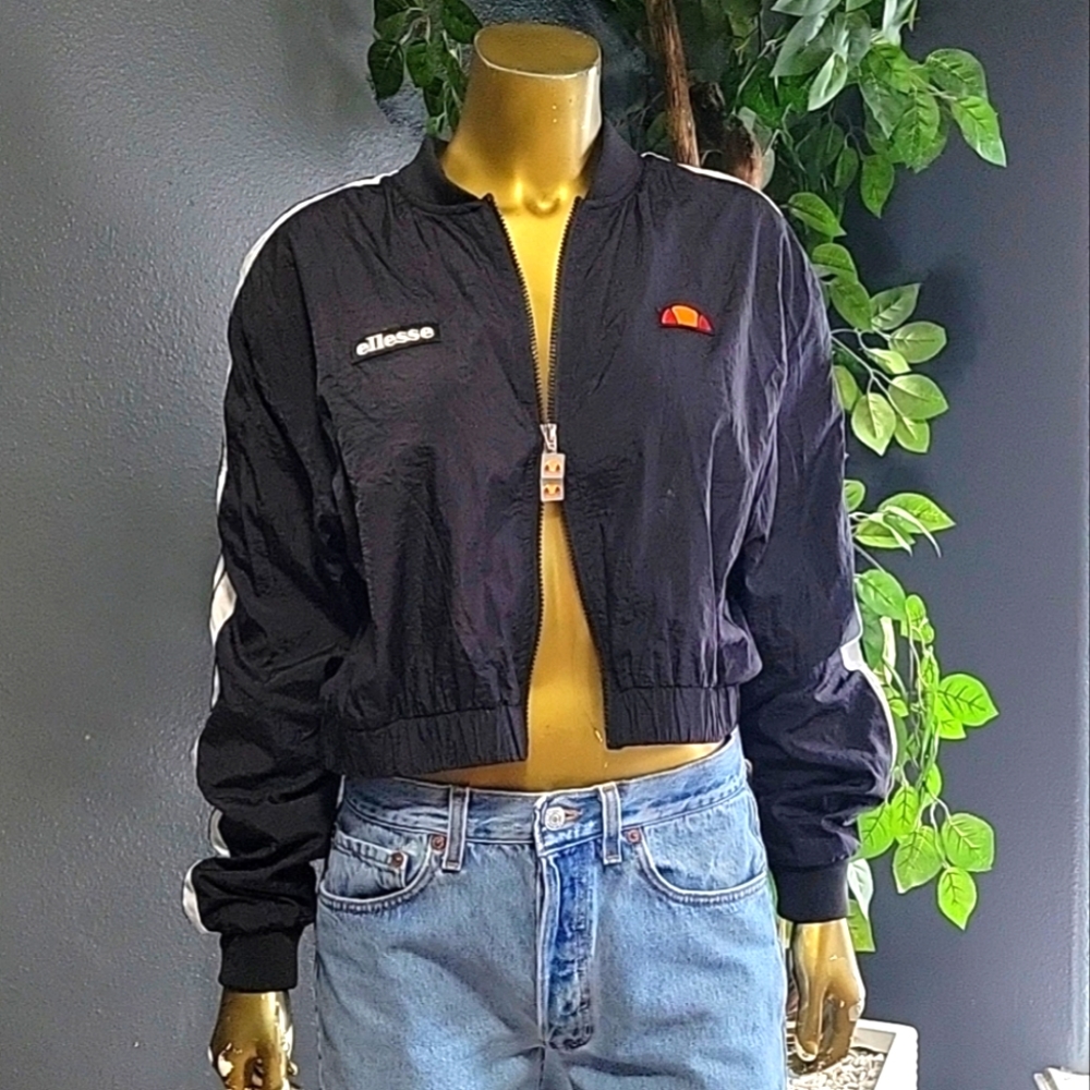 vintage Ellesse crop track jacket